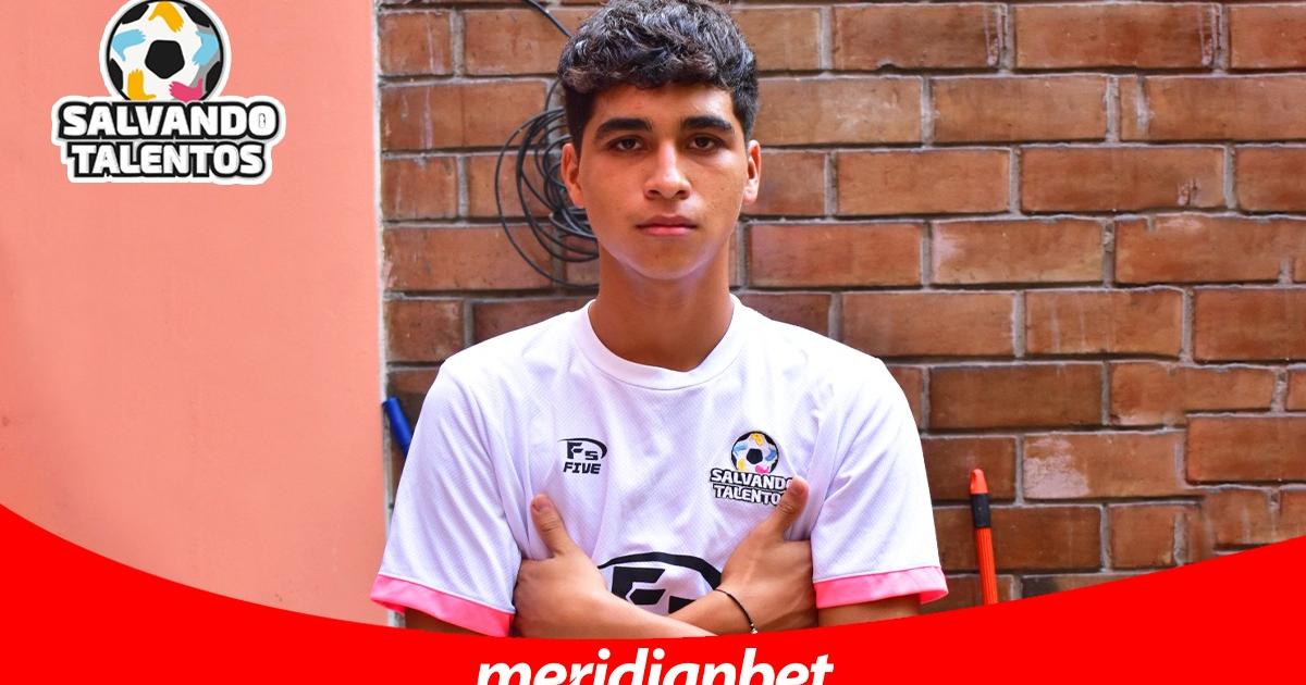 Meridianbet: Conozcamos a Alex Mejía, futbolista del programa Salvando Talentos