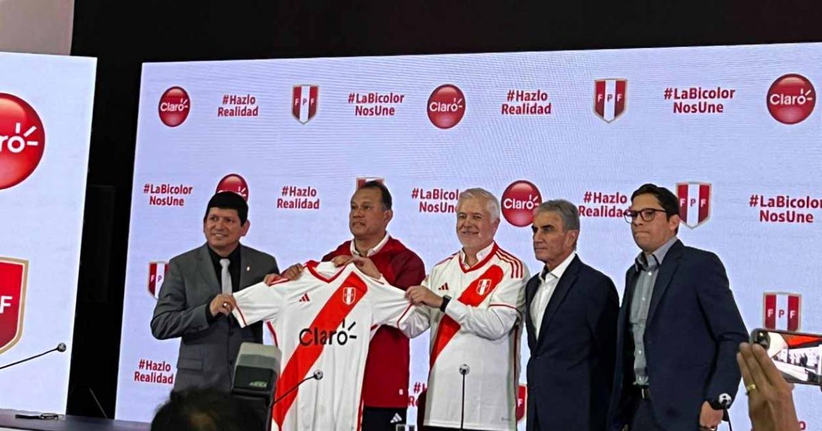 (VIDEO) Claro se convirtió en nuevo auspiciador de la Selección peruana