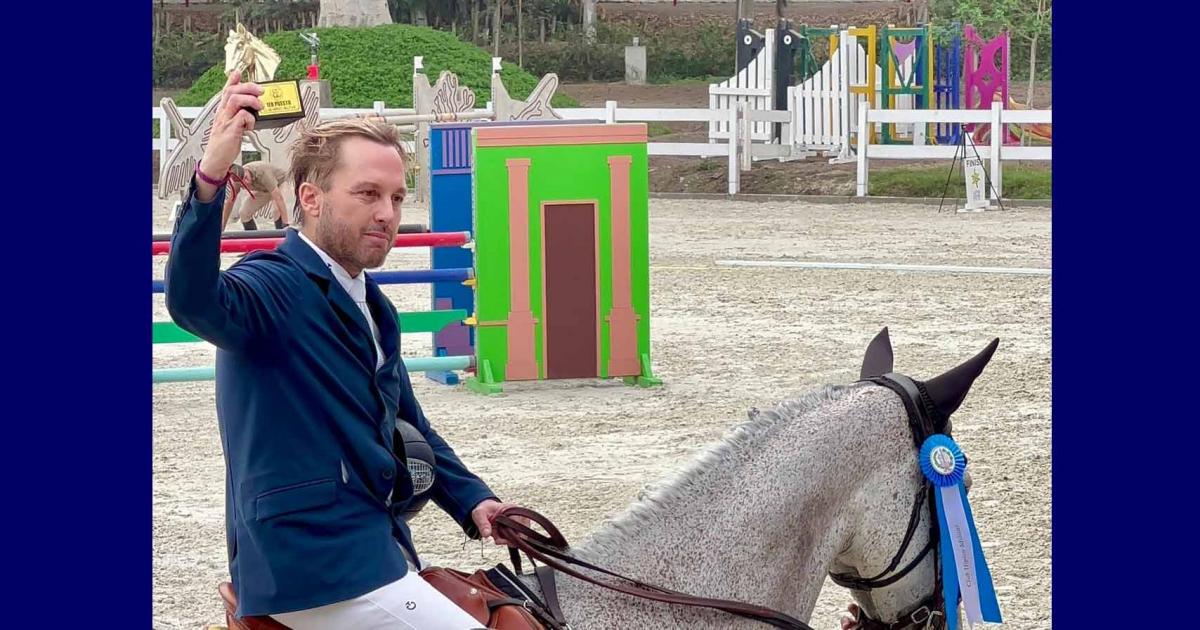 Alonso Valdez Prado brilló en Club Hípico Militar y ahora busca clasificar a Panamericanos Santiago 2023