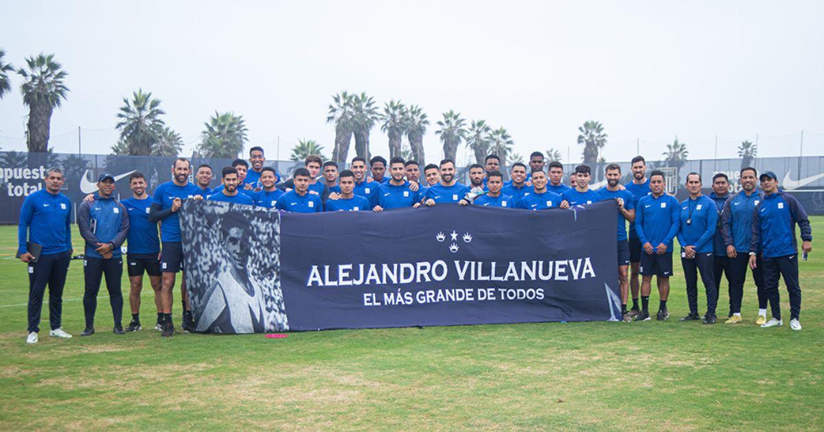 Alianza Lima celebra los 115 años de Alejandro Villanueva