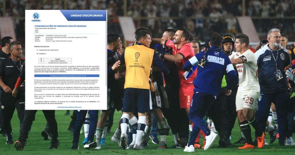Bronca trajo consecuencias: Carvallo y Siucho no estarán ante Corinthians en play-off de la Sudamericana