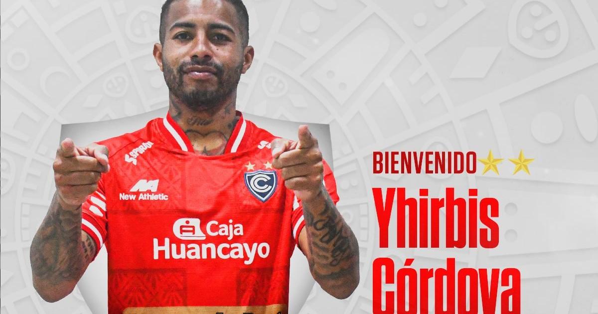 Cienciano anunció el fichaje de Yhirbis Córdova
