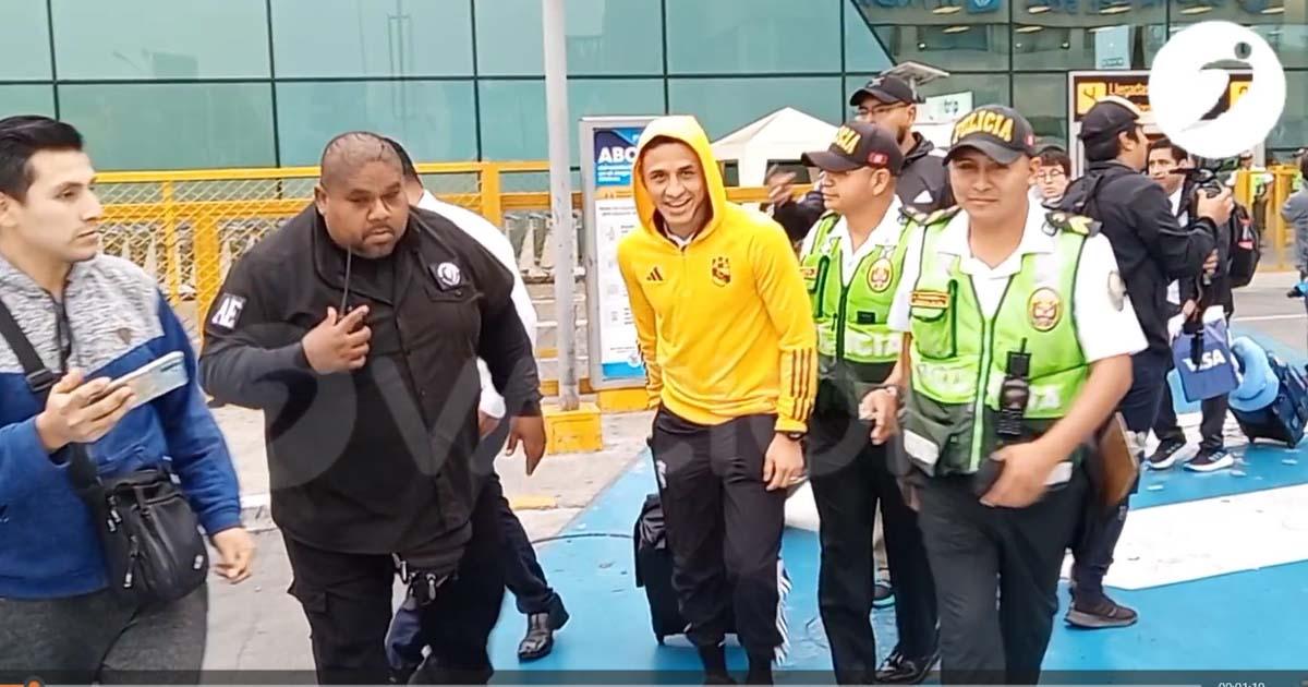  (VIDEO | FOTOS) Cristal retornó a Lima tras clasificación a Sudamericana