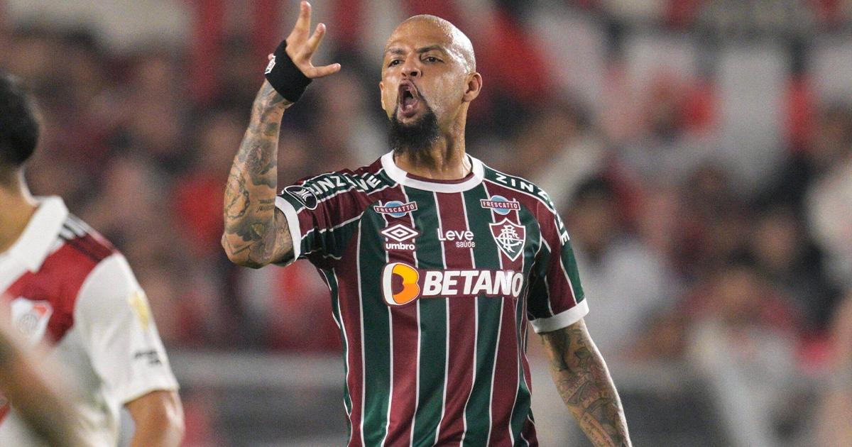 Ojo, Cristal: Felipe Melo se lesionó y no jugará ante Atlético Mineiro