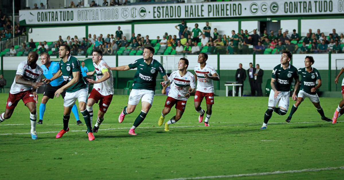 Goiás y Fluminense igualaron 2-2 por el Brasileirao