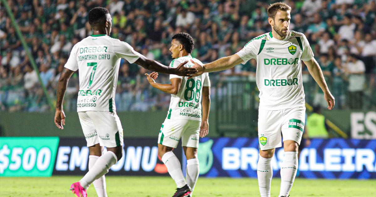 (VIDEO) Cuiabá venció a Goiás que cayó a zona de descenso en el Brasileirao