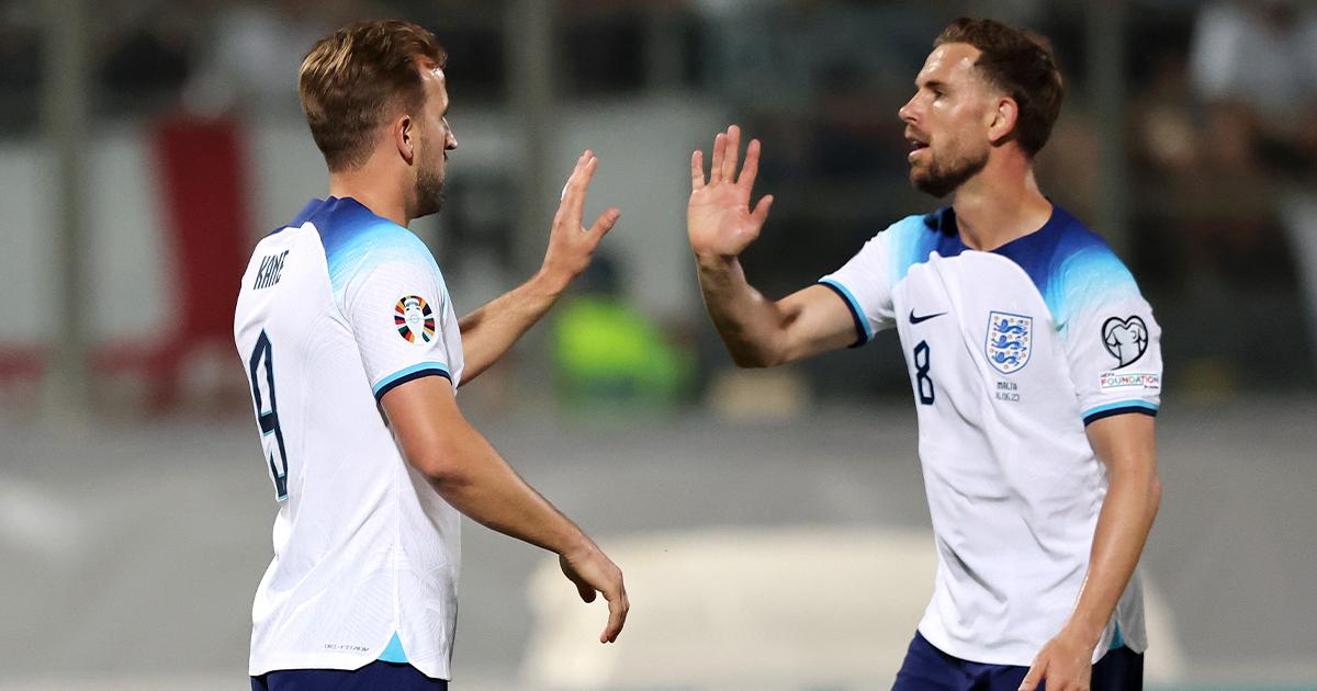 (VIDEO) Inglaterra goleó a Malta y lidera cómodo su grupo en el Clasificatorio a la Eurocopa