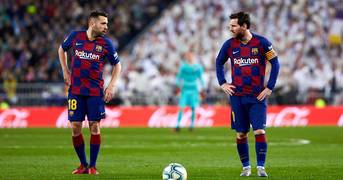 Jordi Alba podría reencontrarse con Lionel Messi en el Inter Miami