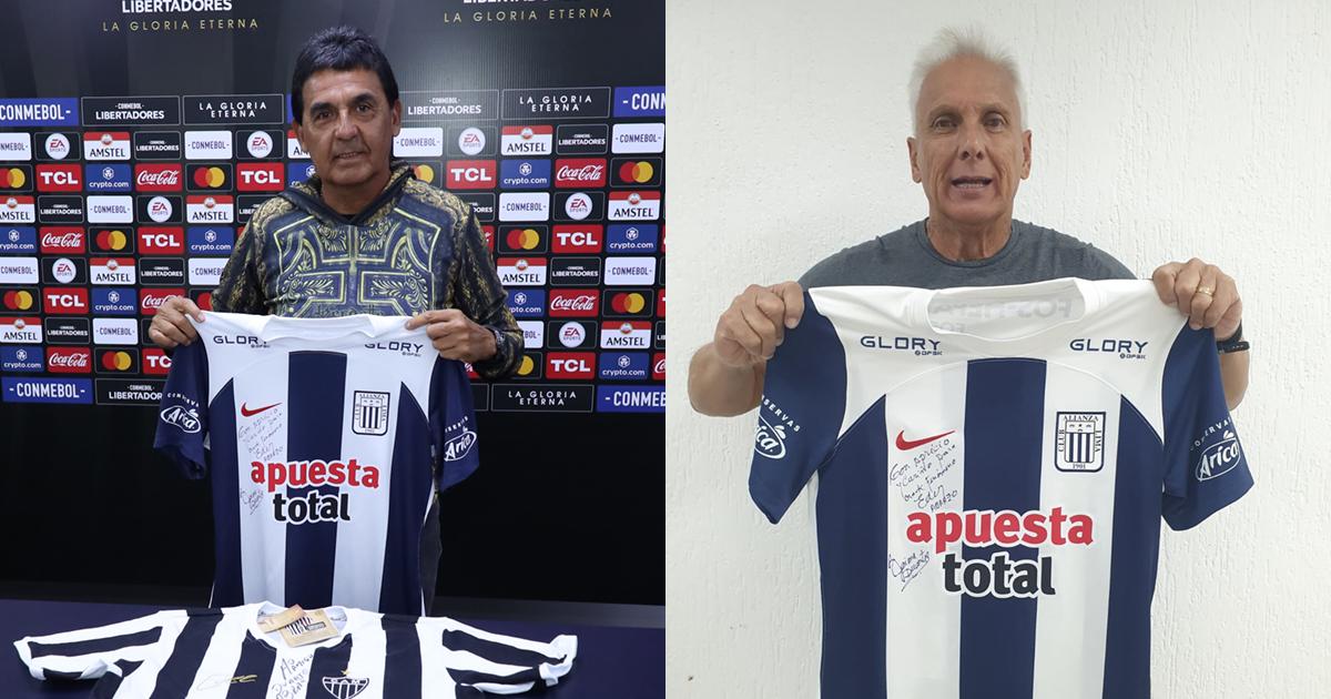 Jaime Duarte y Eder intercambiaron camisetas de Alianza Lima y Atlético Mineiro