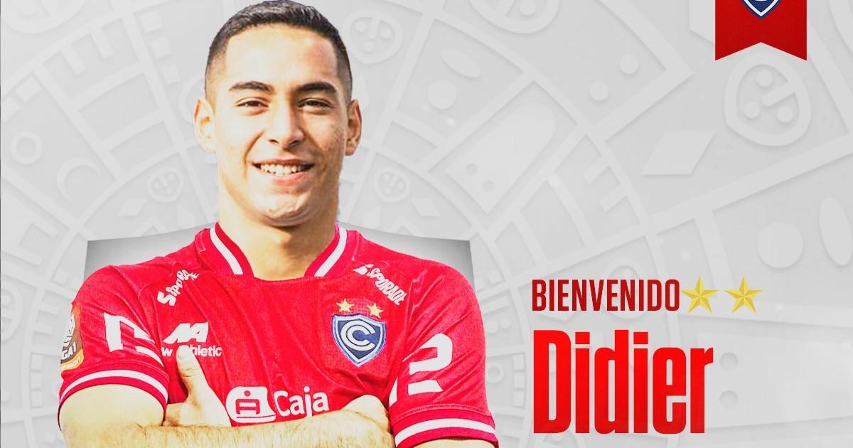 Cienciano anunció la llegada de Didier La Torre