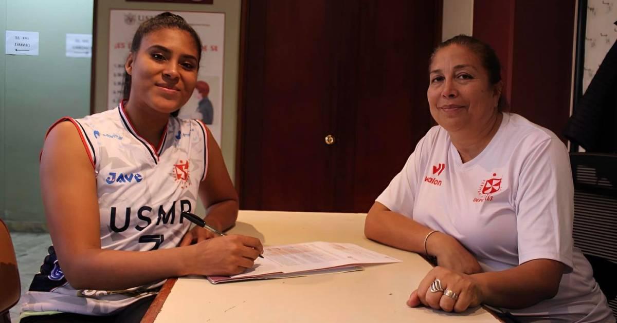 Brenda Lobatón es nueva jugadora de la San Martín
