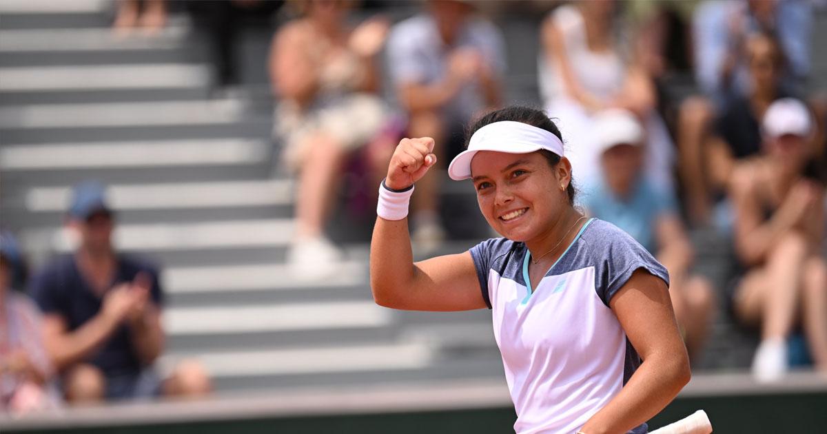 ¡Histora pura! Lucciana Pérez se metió a la gran final del Roland Garros Junior