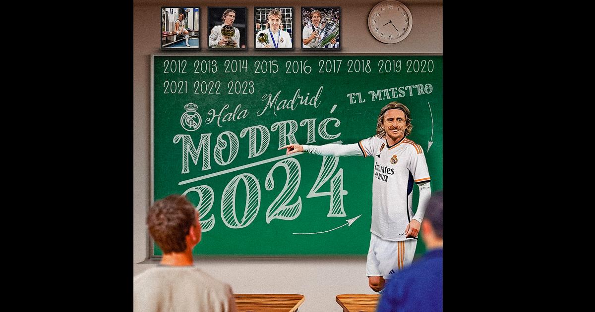 Continúa el idilio: Modric renovó hasta 2024 con Real Madrid