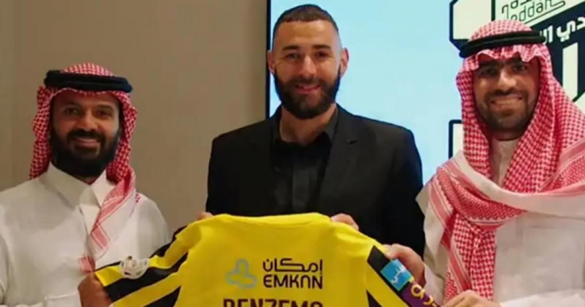 ¡Oficial! Karim Benzema fue presentado oficialmente en Al Ittihad