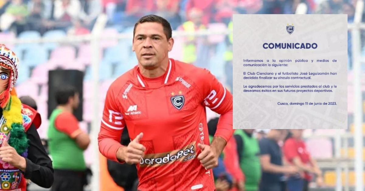 ¡No va más! Defensor José Leguizamón no es más jugador de Cienciano 
