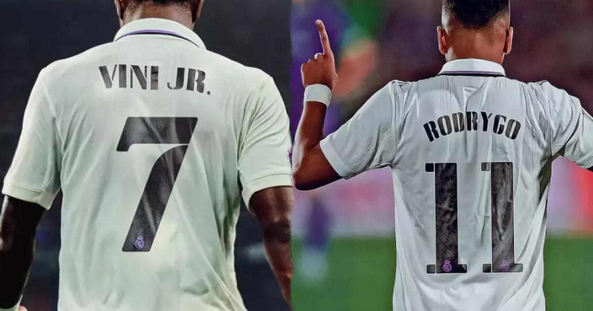 Vinicius Jr. y Rodrygo estrenarán dorsales en Real Madrid para la temporada 2023/24 