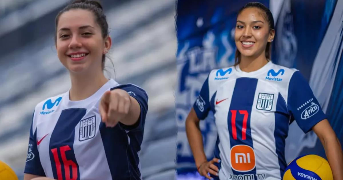 Nayeli Yabar y Fabiana Távara fueron presentadas como refuerzos de Alianza Lima 