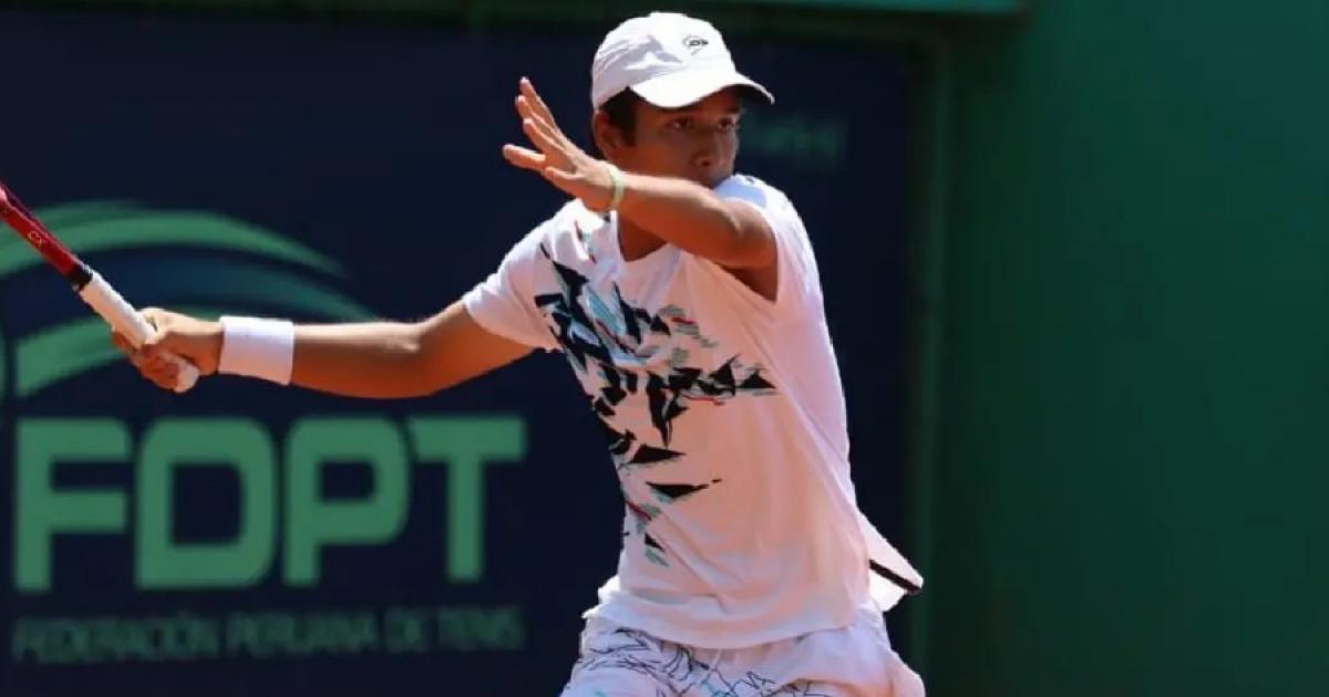 Gonzalo Bueno clasificó a la final en los dobles del torneo M25 Rissokov 