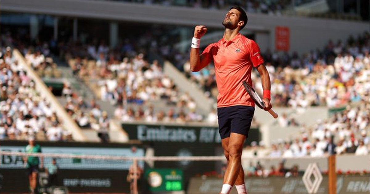 Djokovic se metió a octavos de Roland Garros