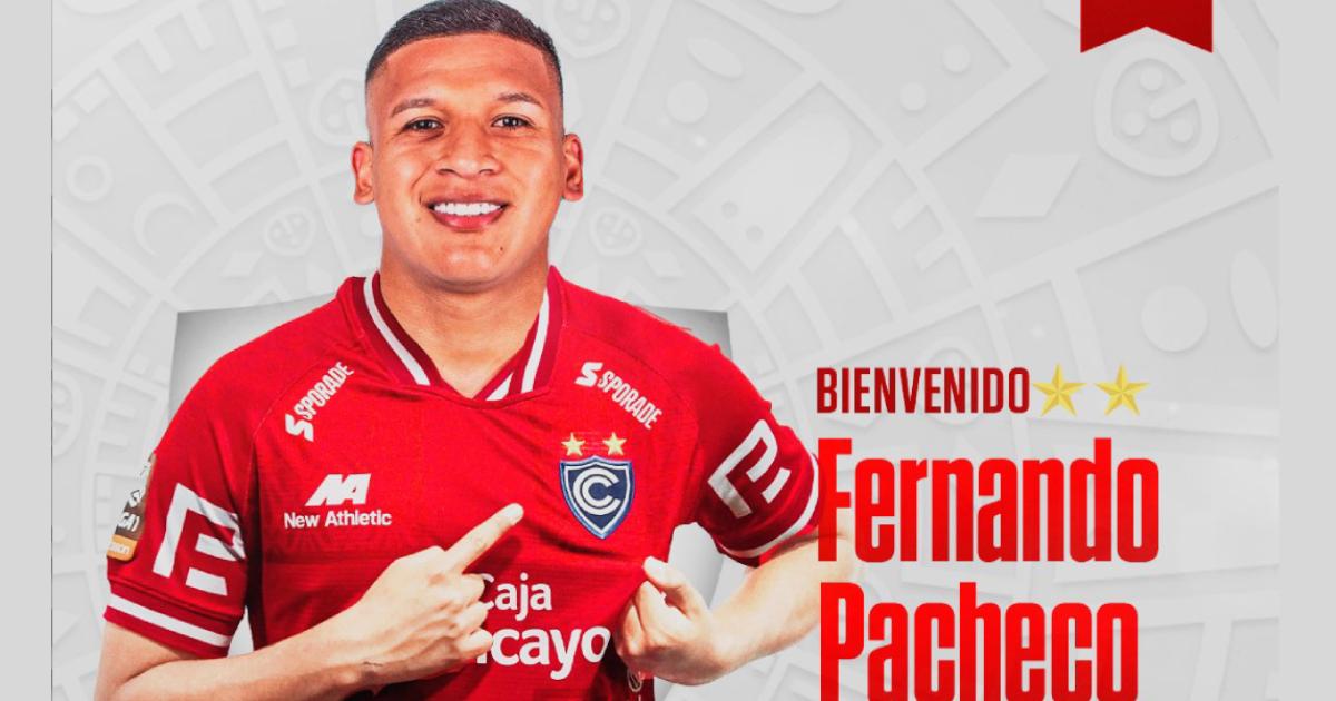Cienciano oficializó  a Fernando Pacheco