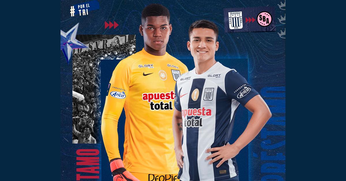 Alianza Lima anunció los préstamos de Óscar Pinto y Ángel de la Cruz a Sport Boys