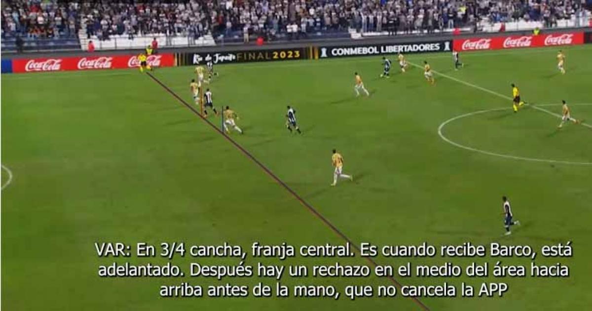 (VIDEO) Esto dijo el VAR en las dos polémicas del choque entre Alianza y Mineiro