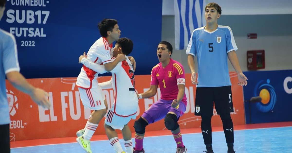 Selección peruana se despidió con triunfo en Sudamericano de Futsal Sub-17