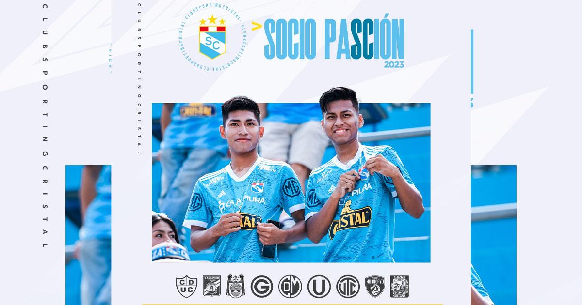 Cristal lanzó su 'Socio PaSCión' para el Torneo Clausura