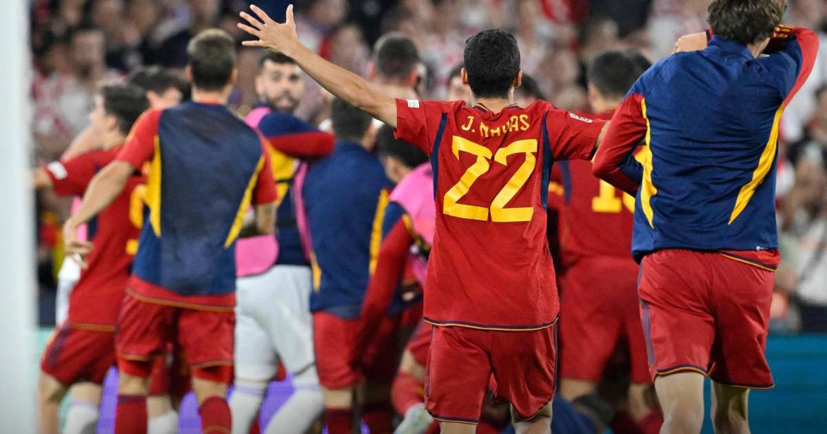 (FOTOS) España venció en penales a Croacia y es el campeón de la Nations League