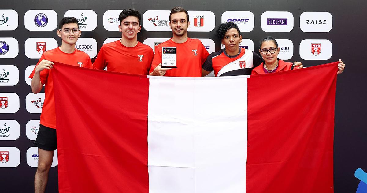 Selección peruana de tenis de mesa clasificó a Panamericanos Santiago 2023