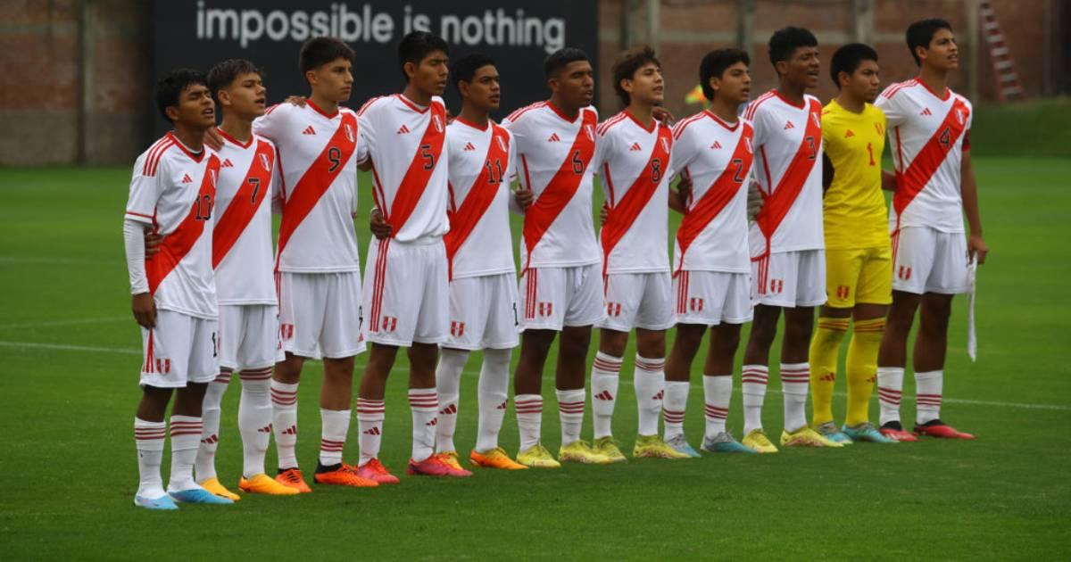 Selección Sub-15 empató ante su similar de Uruguay