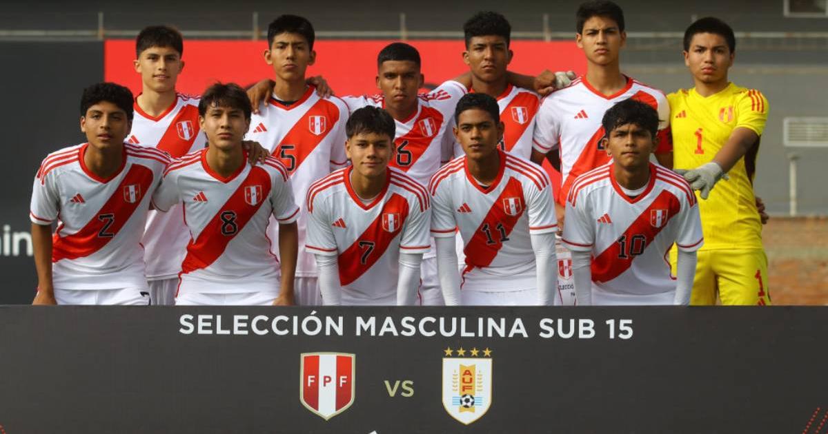 Selección Sub-15 empató ante su similar de Uruguay