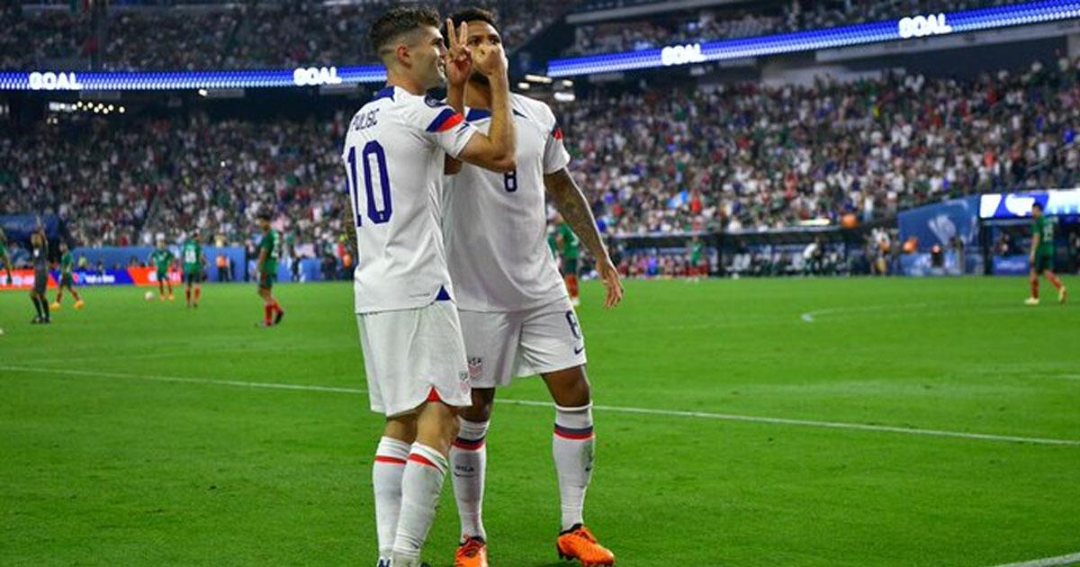 EE.UU. goleó a México y llegó a la final de la Nations League de Concacaf
