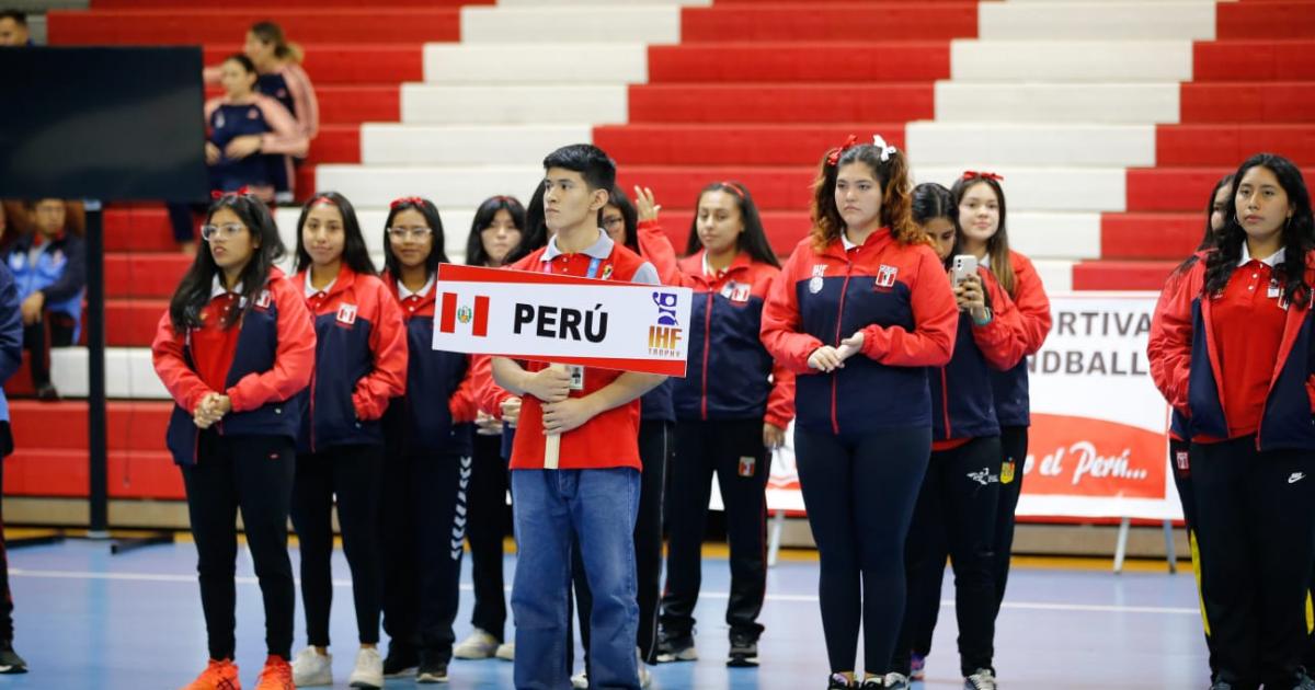 ¡Brillante! Se inauguró Campeonato de Handball Femenino IHF Trophy Lima 2023