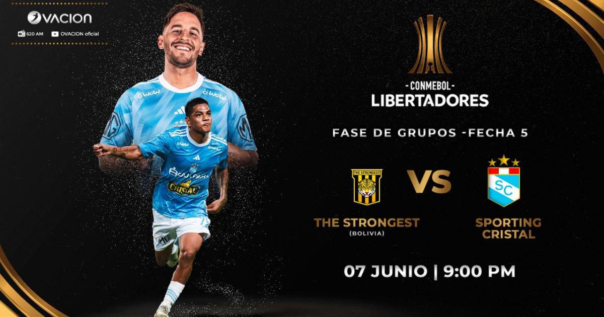 ¡Vive el The Strongest vs. Sp. Cristal por la Libertadores al estilo de Ovación!