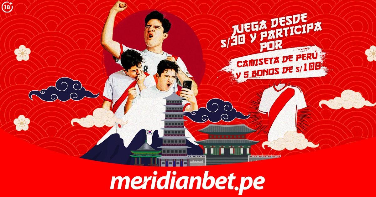 Amistoso Selección Peruana: ¡Apuesta en Meridianet y participa por grandes premios!