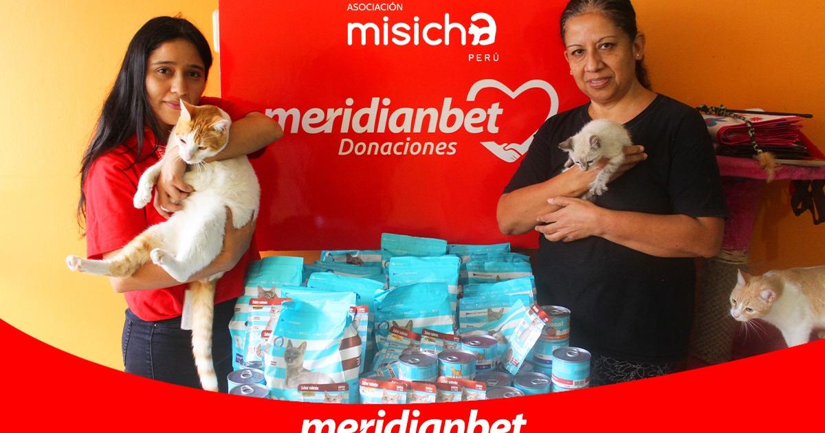Responsabilidad social: Meridianbet realizó donativo a la Asociación Misicha
