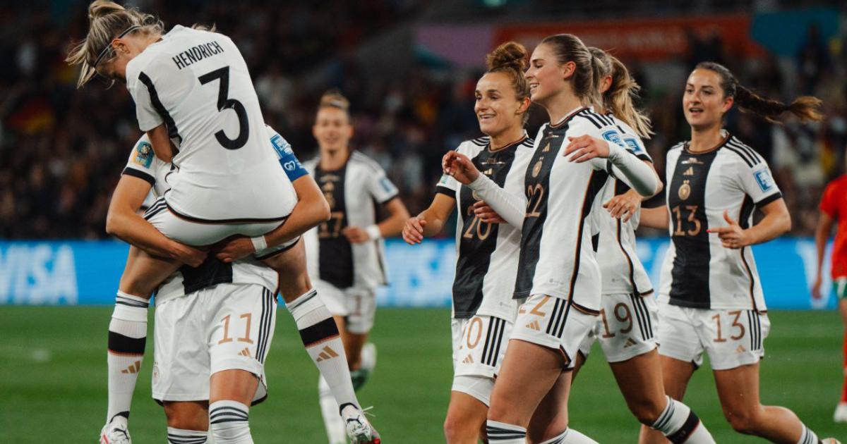 Alemania vapuleó por 6-0 a Marruecos en su debut en el mundial femenino