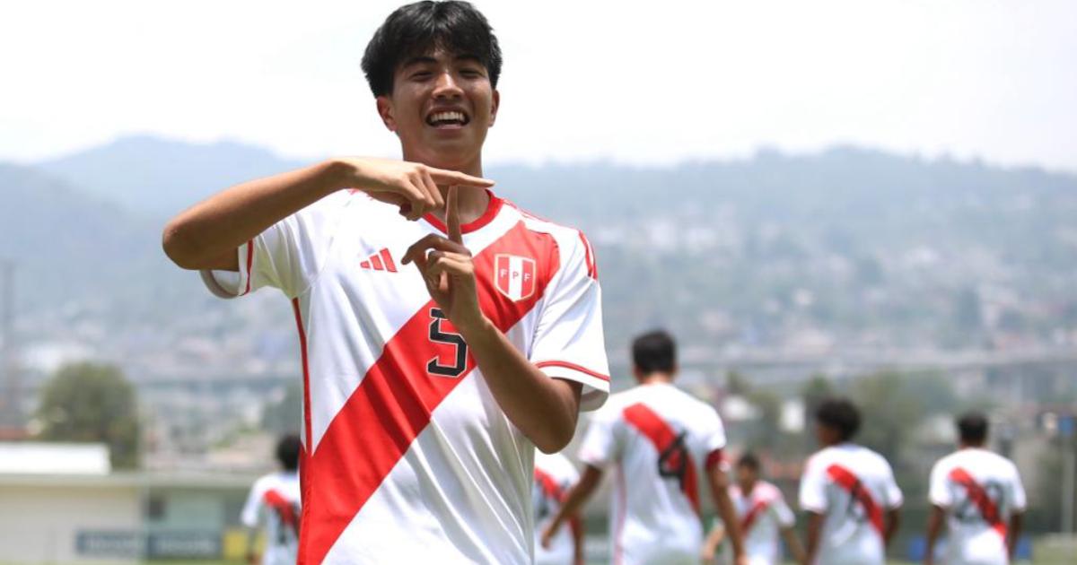 Selección Sub-15 se impuso de visita ante México