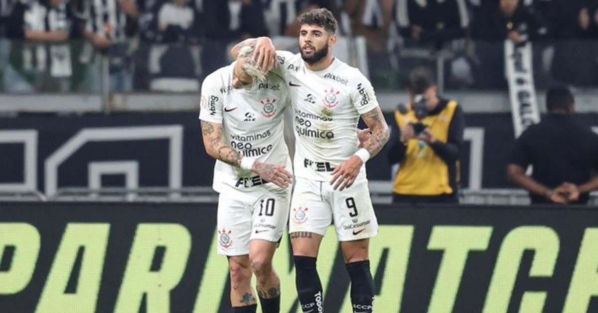 Atención Universitario: Corinthians venció de visita al Atlético Mineiro