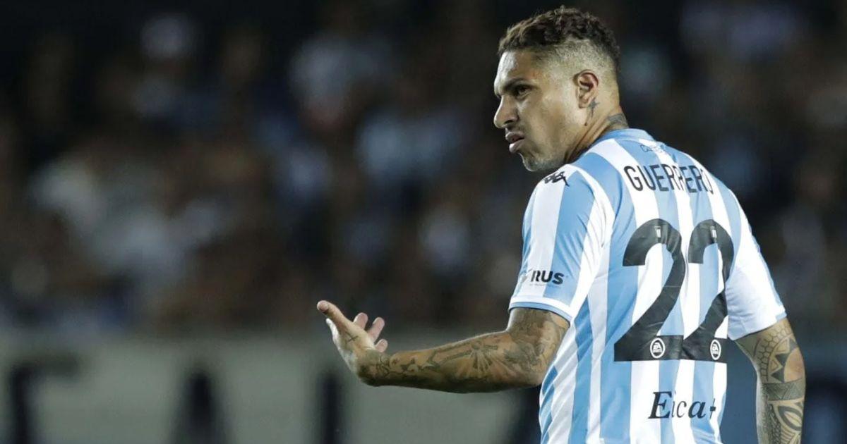Paolo Guerrero acordó rescindir su contrato y no seguirá en Racing