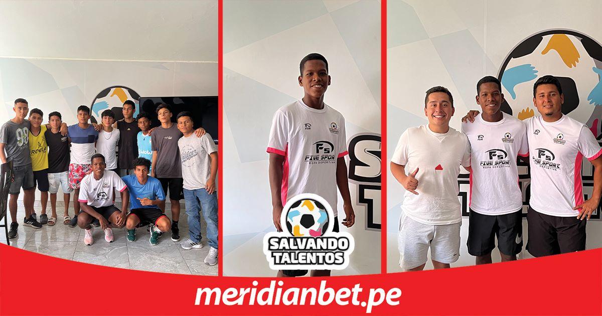 Meridianbet: Eslyn Correa, futbolista del programa Salvando Talentos, debutó en el fútbol profesional