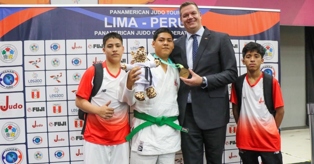 El judo peruano se bañó de oro en el Campeonato Panamericano Cadete Lima 2023