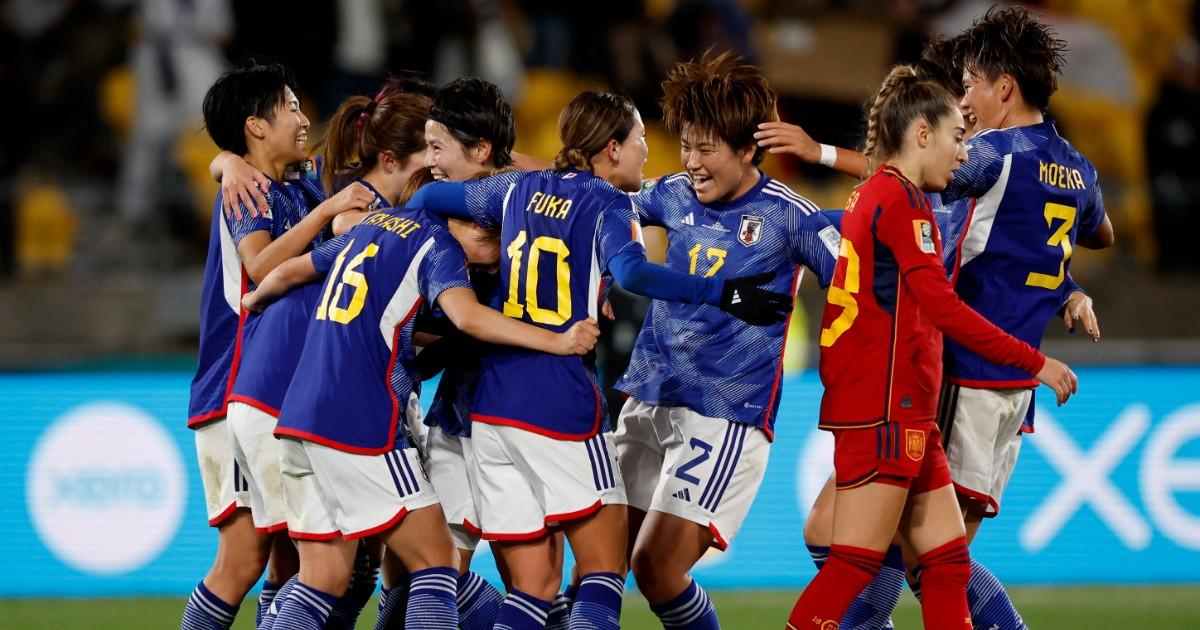 Japón goleó a España en Mundial Femenino