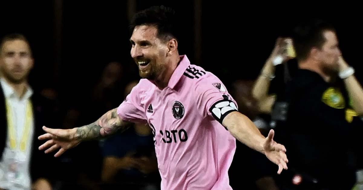 (VIDEO) Lionel Messi debutó con golazo y le dio el triunfo al Inter Miami