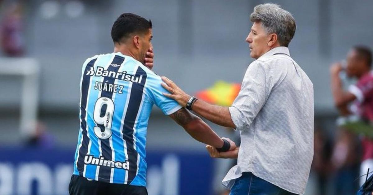 Renato Gaúcho sobre Suárez: “Solo va a jugar si está enfocado en Gremio”