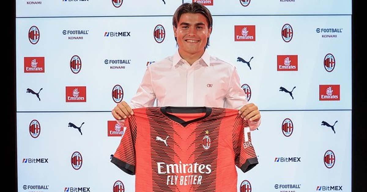 Luka Romero fue oficializado en AC Milan