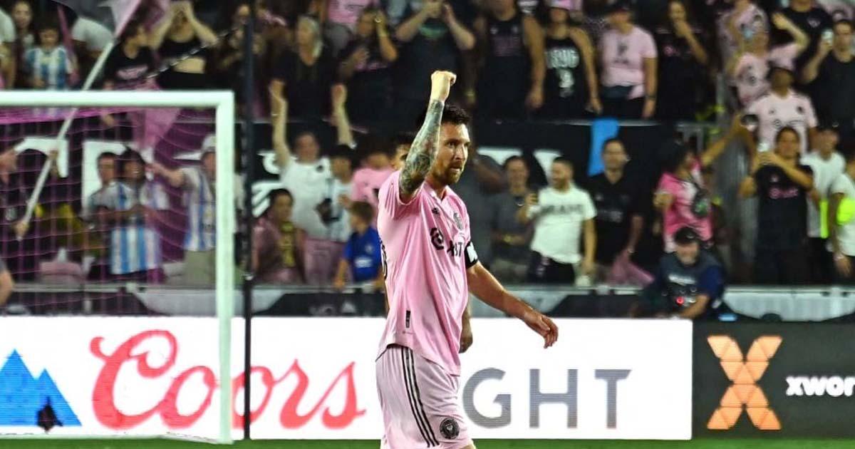 (VIDEO) Lionel Messi debutó con golazo y le dio el triunfo al Inter Miami