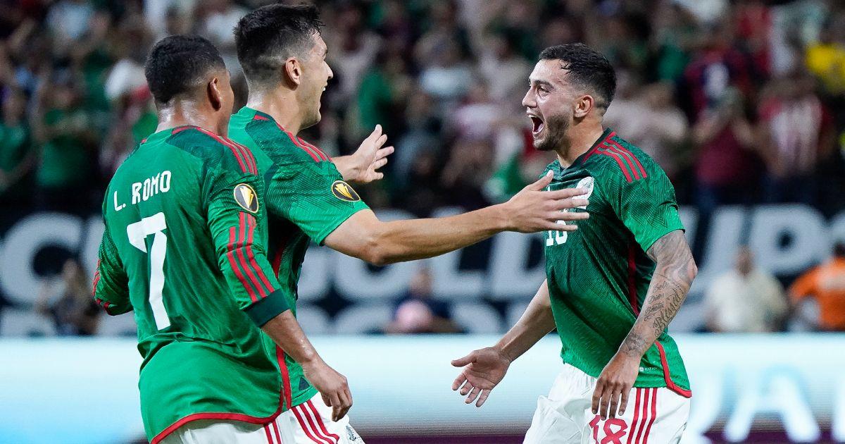 México goleó a Jamaica y jugará la final de la Copa Oro