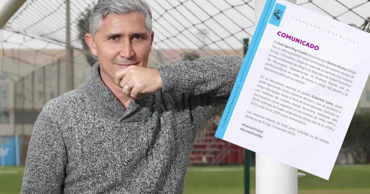 Doriva Bueno dejó Sporting Cristal y se convierte en técnico de la selección femenina de Nicaragua